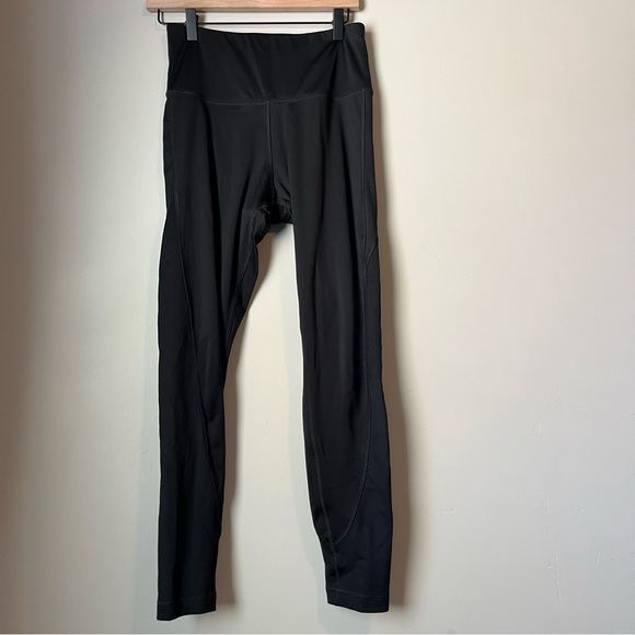 Reebok Black high rise leggings Athleisure workout leggings - Picture 1 of 8